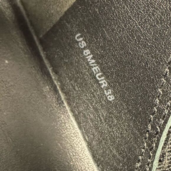 VINCE. Warren Knit Black White Speckled Fabric Slip Ons Women’s Size 8 - Picture 8 of 8